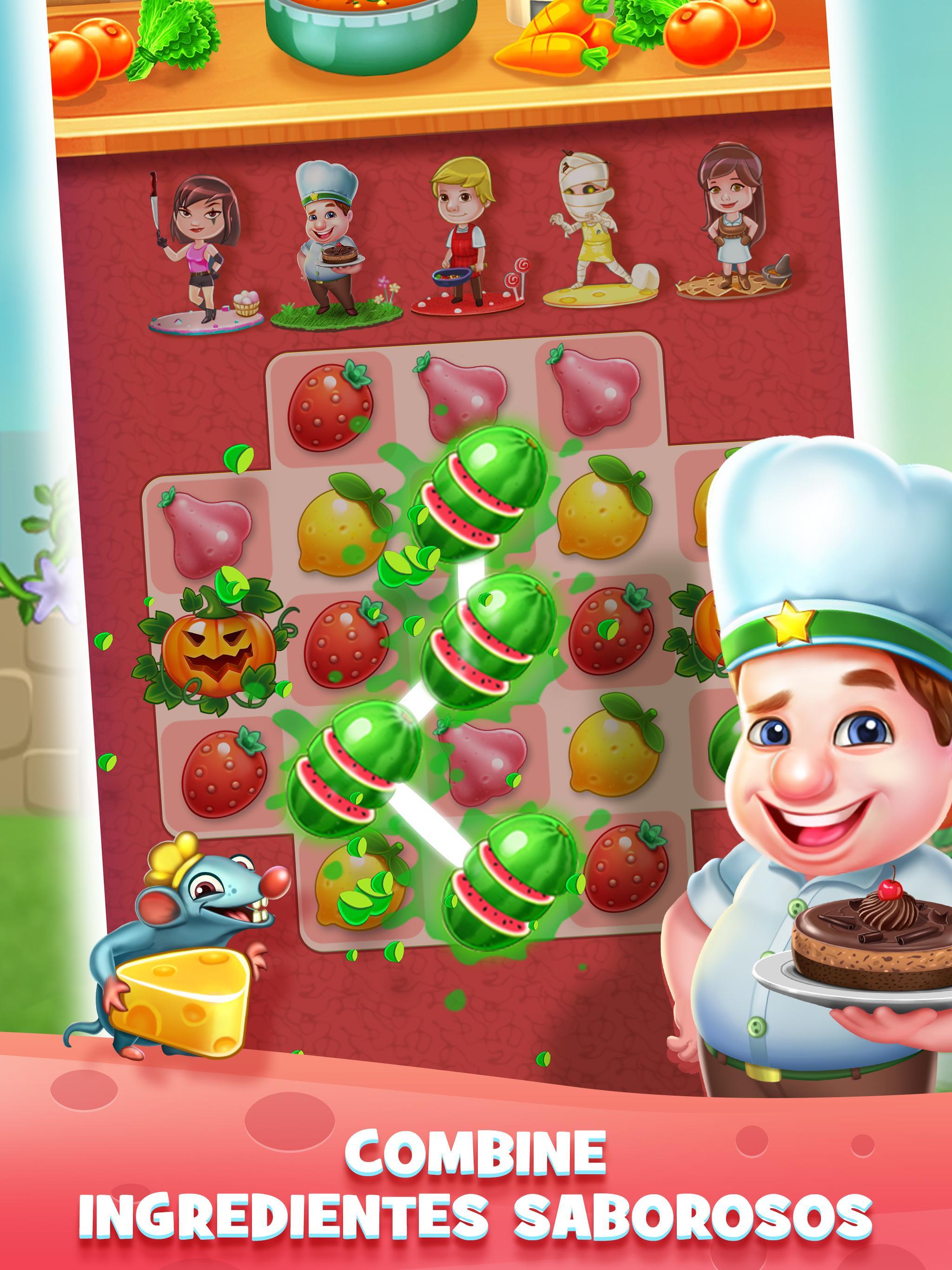 Captura de Tela do Jogo Fantastic Chefs: Combine e Coz