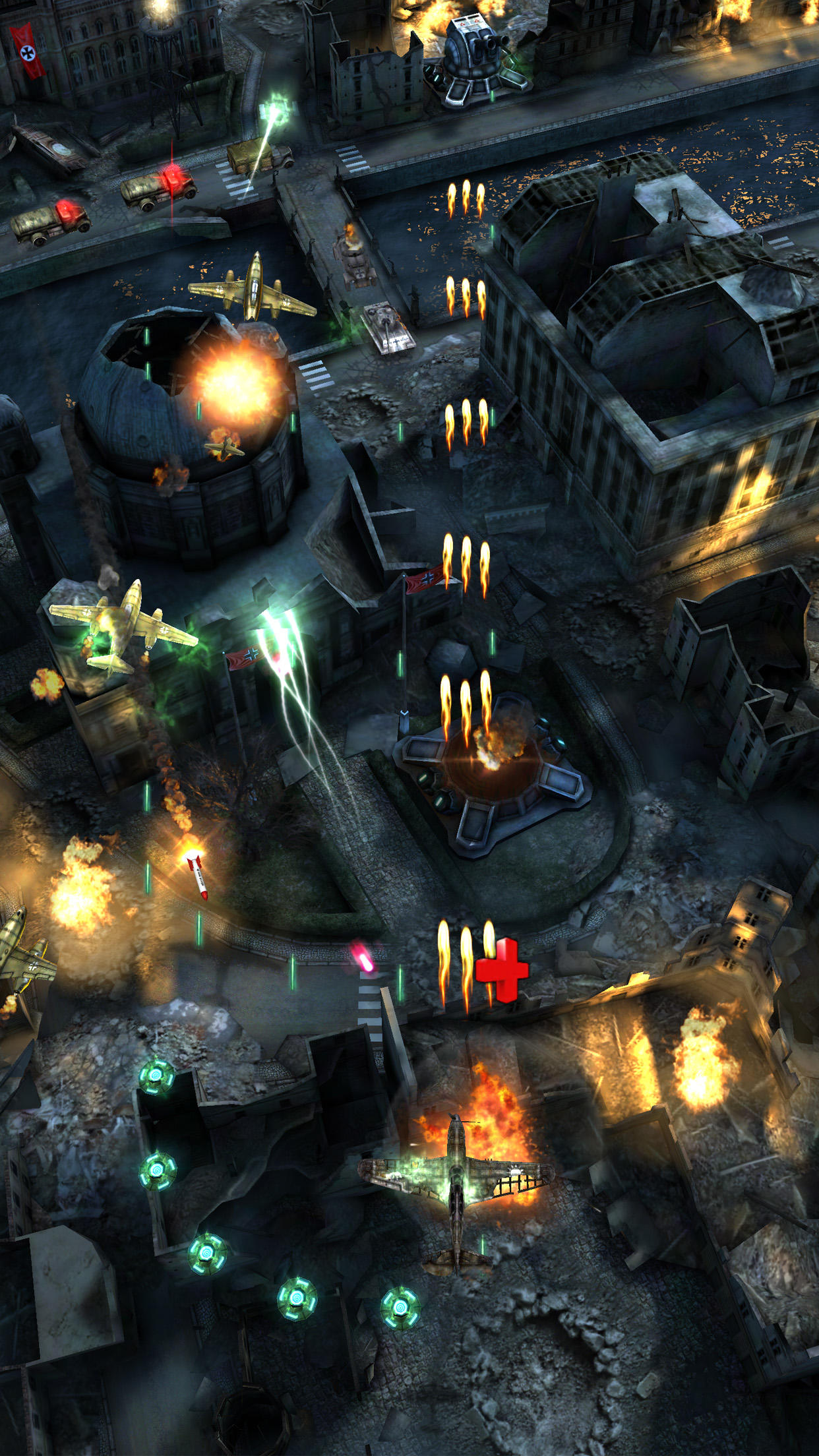 Captura de Tela do Jogo AirAttack 2: WW2 Plane Shooter