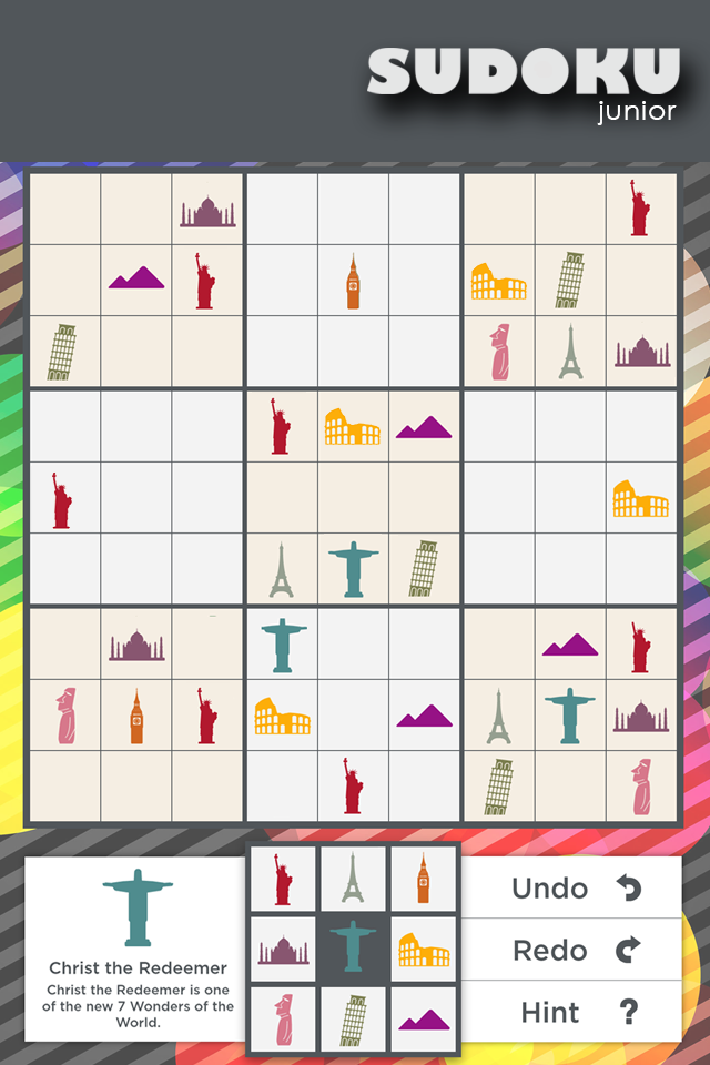 Cuplikan Layar Game Sudoku Junior