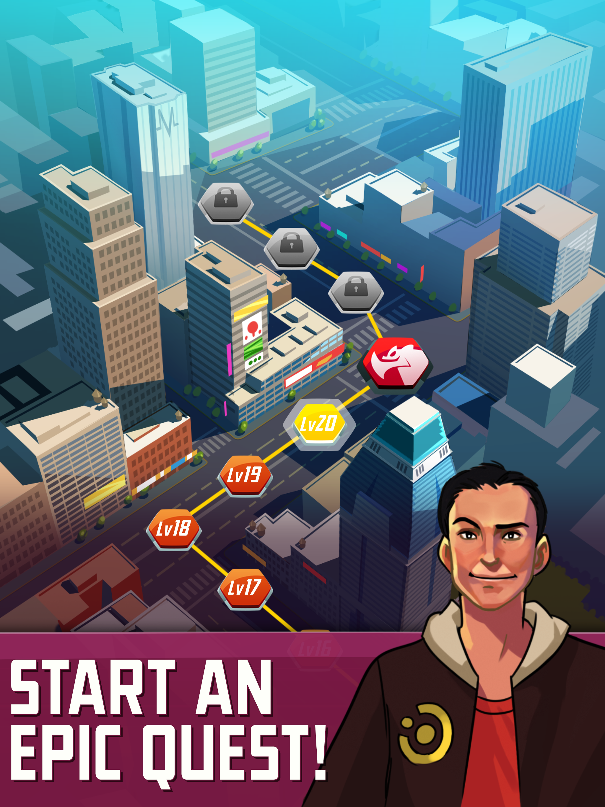 Monster Blast: Puzzle RPG Game Screenshot