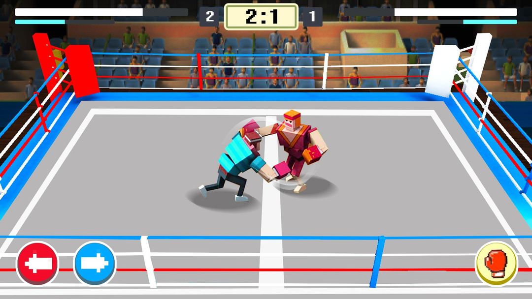 Screenshot of Mine Boxing - 2019 Sports fun world fighting game