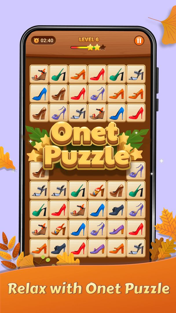 Onet Puzzle - 連連看匹配消除遊戲遊戲截圖
