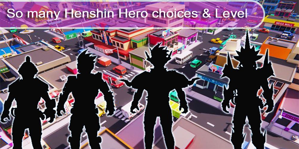 Screenshot of Henshin Hero : RPG