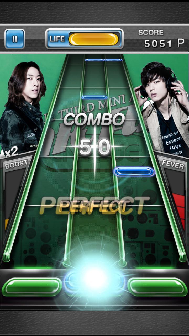 CNBLUE SHAKE ภาพหน้าจอเกม