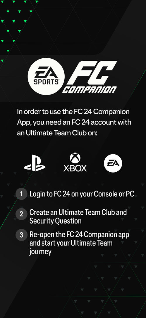 Screenshot of EA SPORTS FC™ 24 Companion