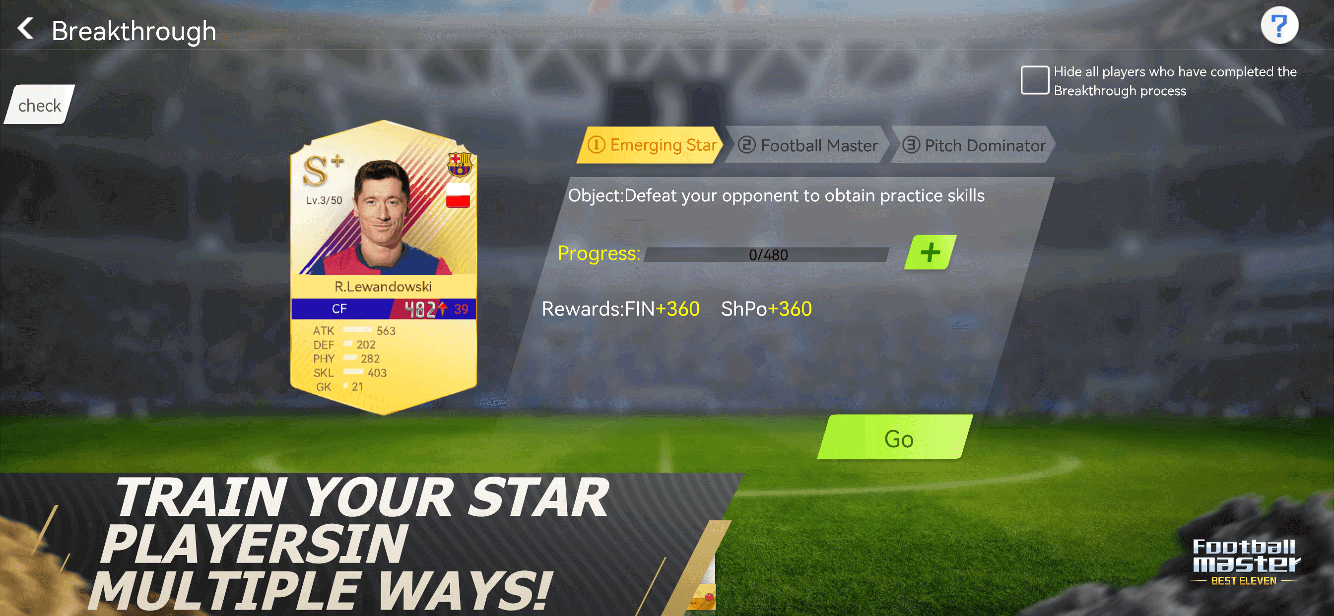 Football Master ภาพหน้าจอเกม