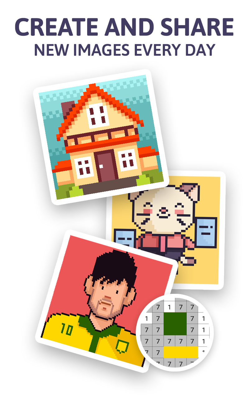 PixelBook: pixel art, draw and Game Screenshot