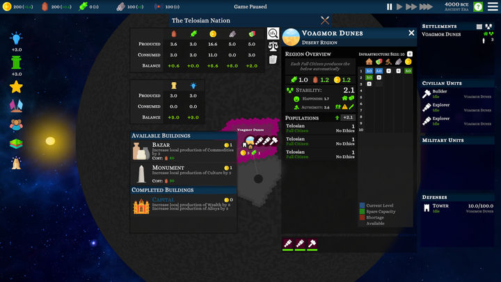 Screenshot 1 of Nova Historia 