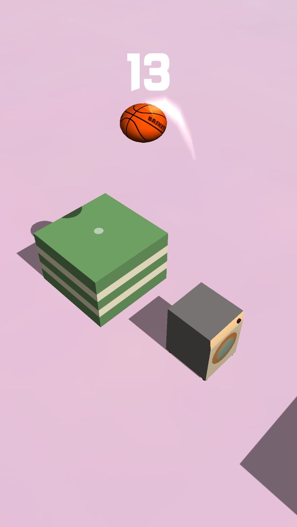 Screenshot of Make Basketball Jump