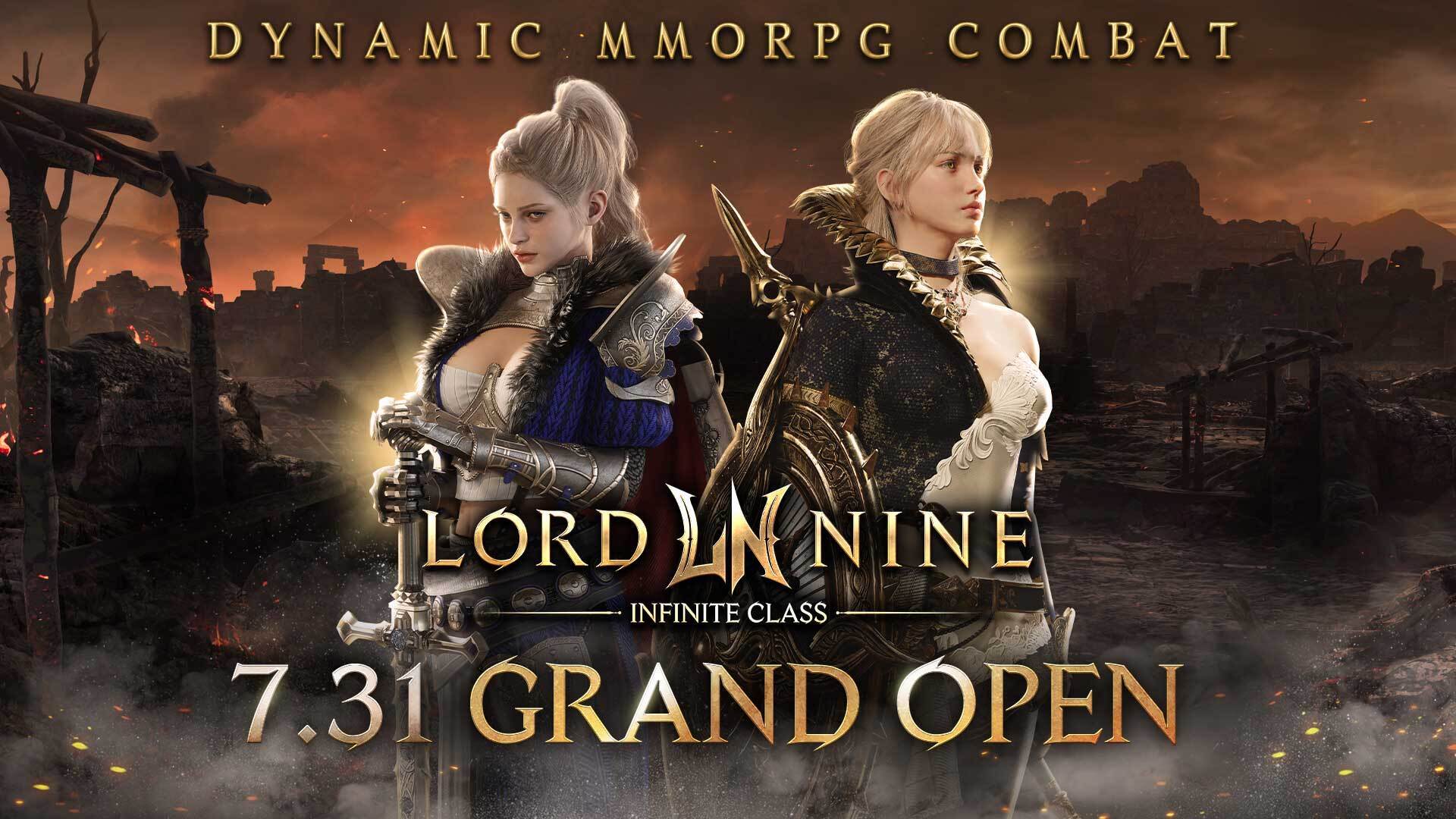 LORDNINE : Infinite Class Game Screenshot