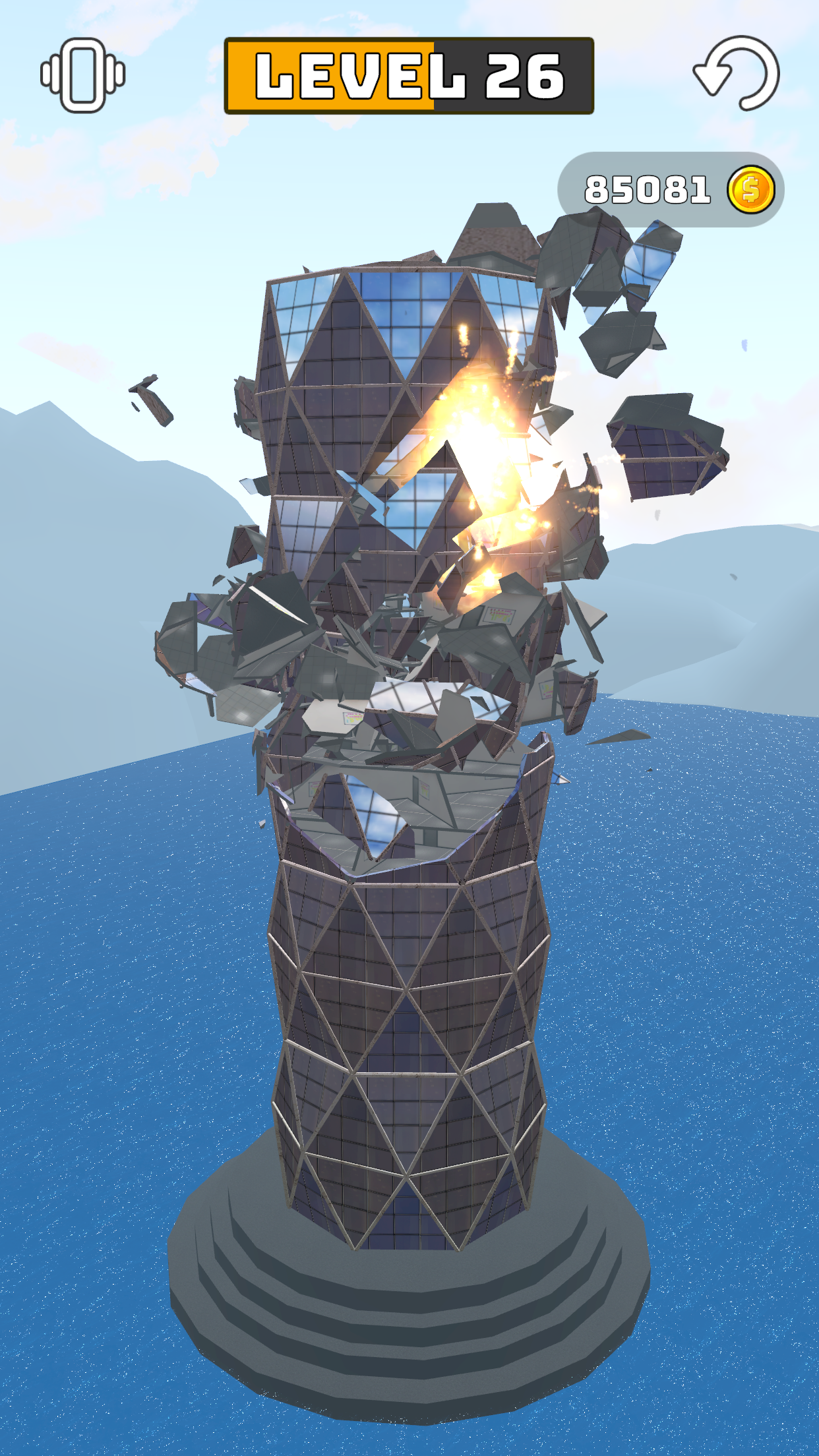 Screenshot of Cannon Demolition