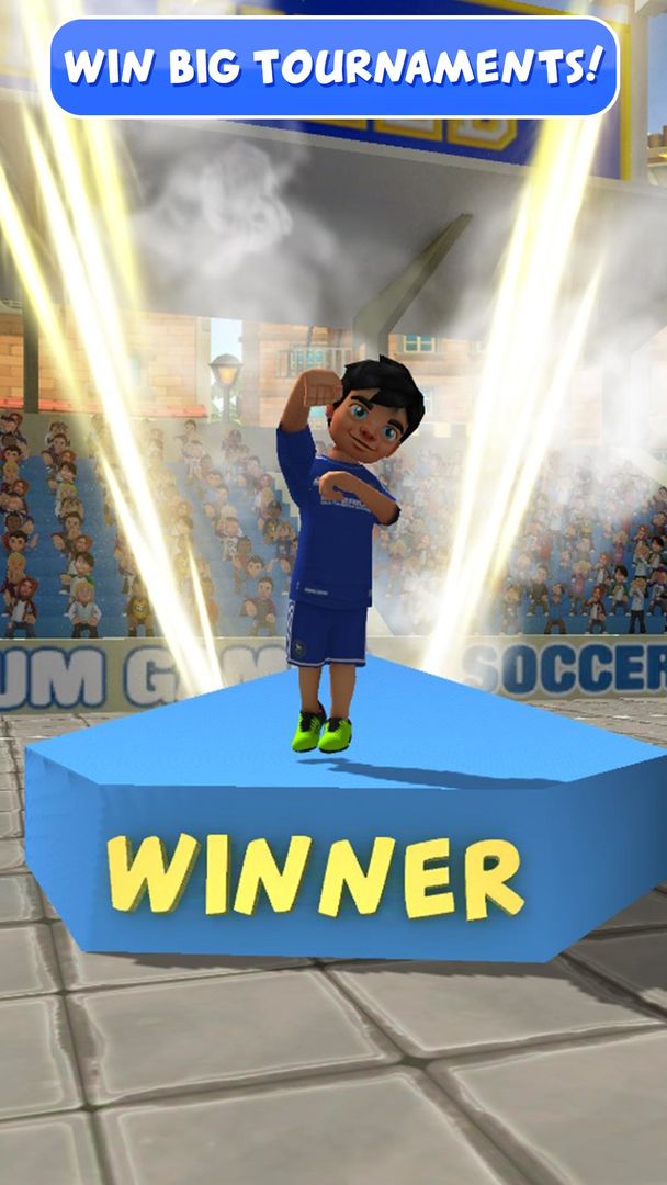 Screenshot of Soccer Kids