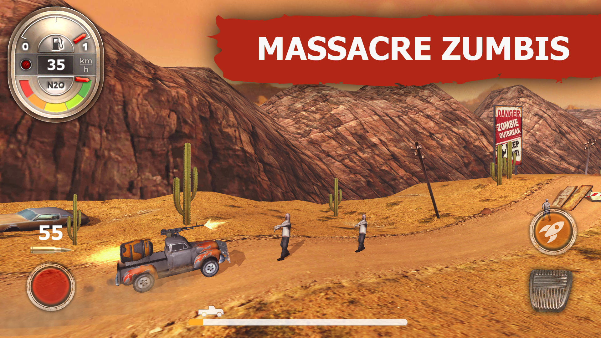 Screenshot 1 of Zombie Derby 2.0.0