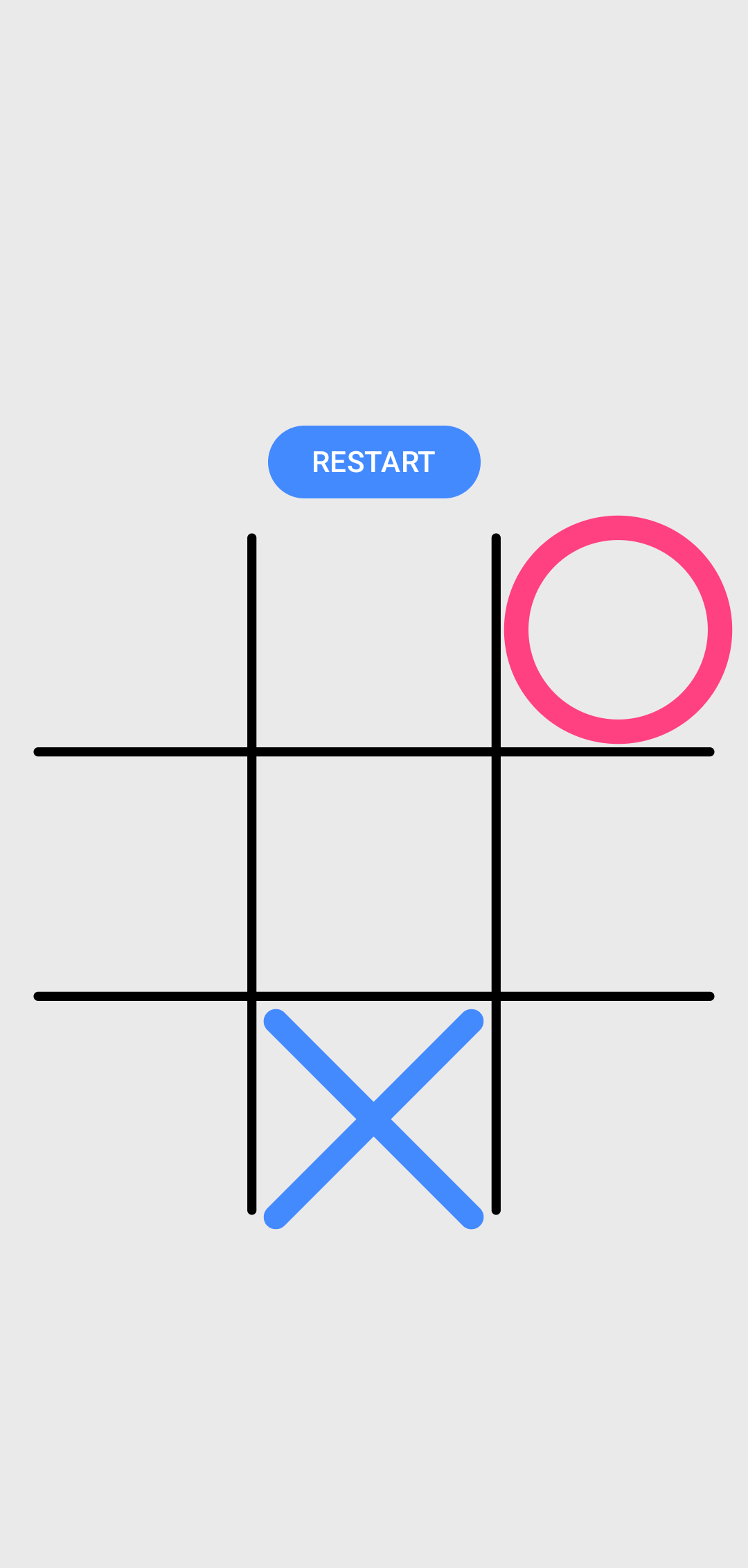 Tic Tac Toe Infinite Game Screenshot