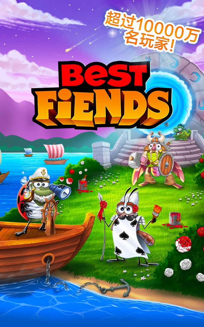 Screenshot of Best Fiends - Puzzle Adventure