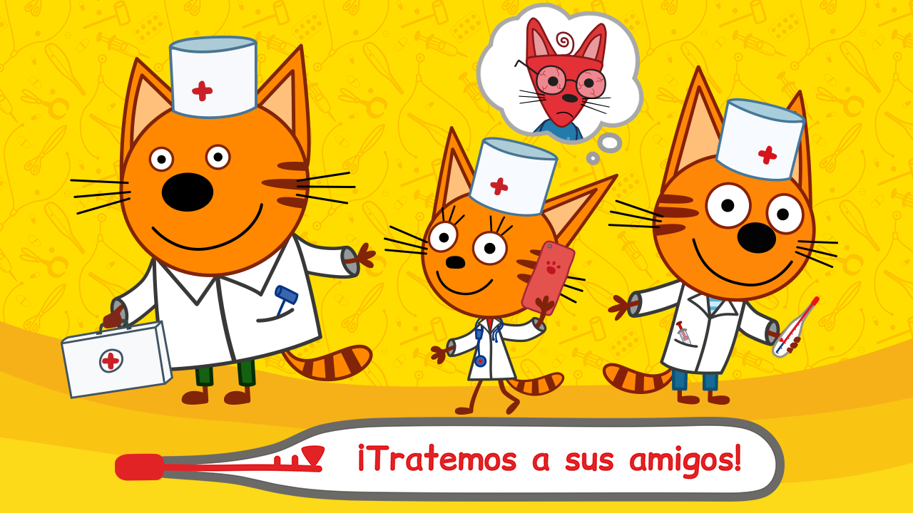 Screenshot 1 of Kid-E-Cats: Juegos de Doctora! 1.9.4