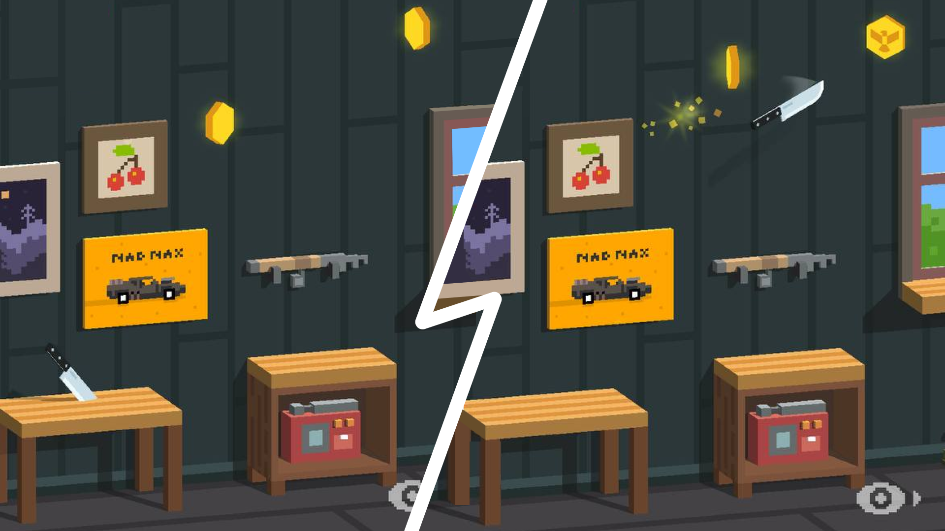 Flippy Knife: 3D flipping game Game Screenshot
