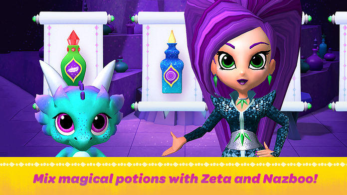 Shimmer and Shine: Genie Games Game Screenshot