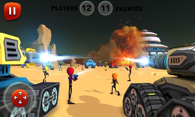 Creepy Aliens Battle Simulator 3D screenshot game