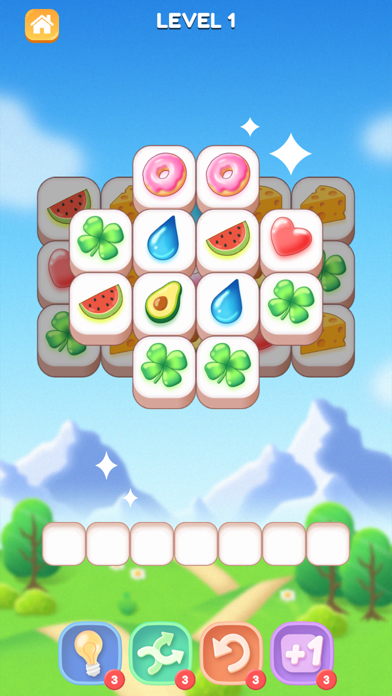 Triple Tile Craze Game Screenshot