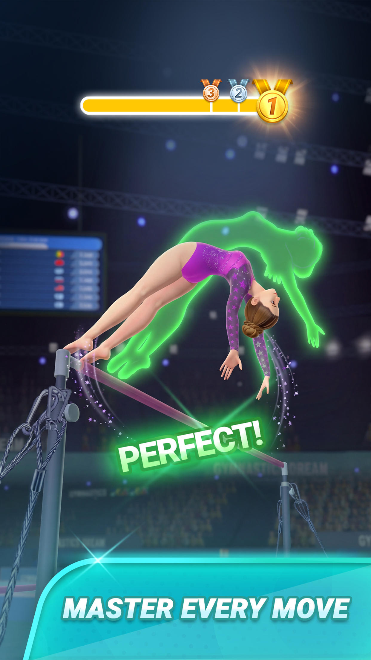 Gymnastics Dream ゲームのスクリーンショット