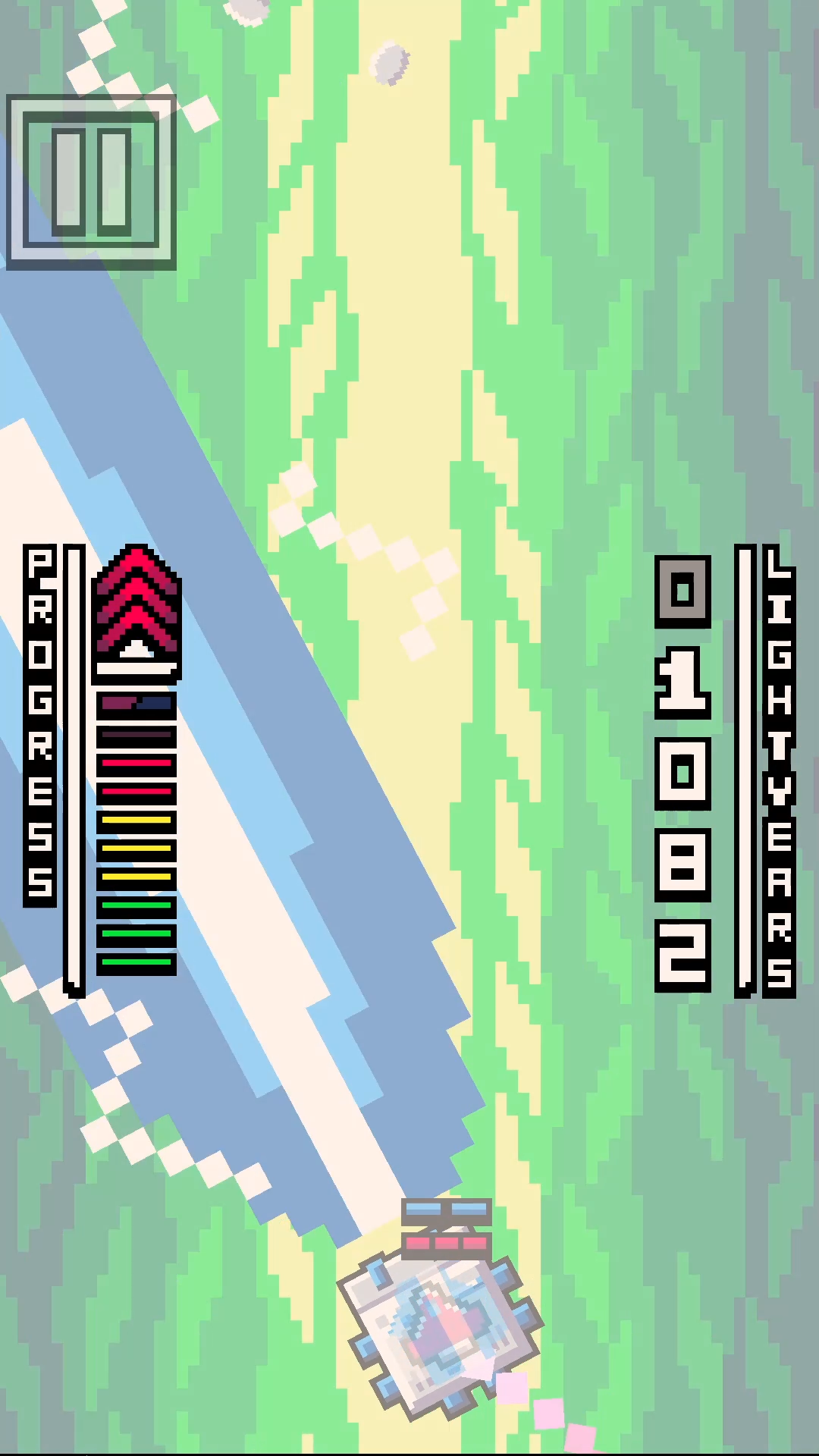 GALACDRIVE Game Screenshot