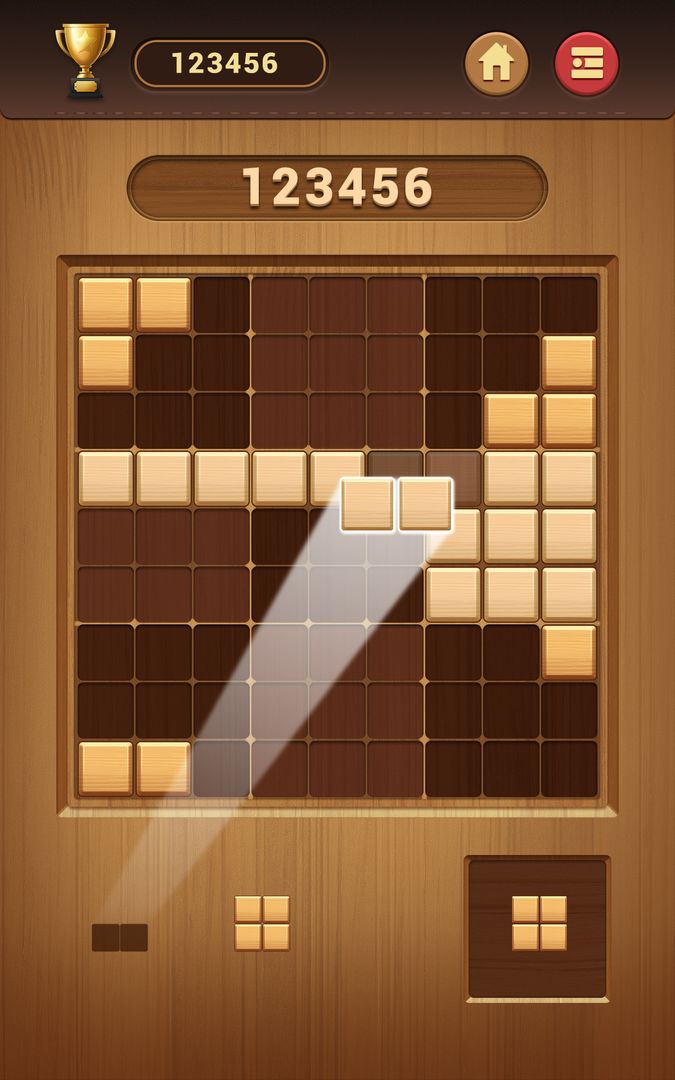 Screenshot of Wood Block Sudoku Game -Classic Free Brain Puzzle