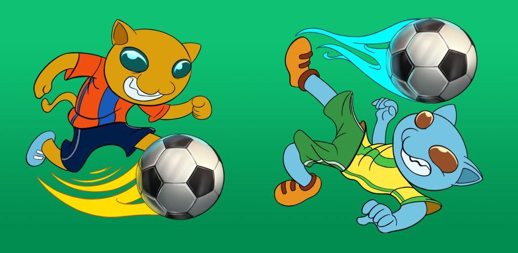 Banner of Soccer Foozy Kitty: stelle del biliardino gatto 1.3.1