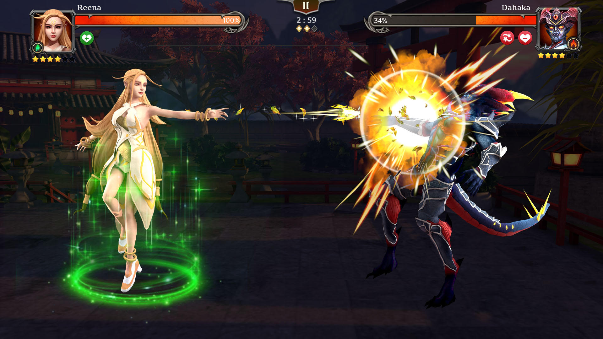 Screenshot of Legend Fighter: Mortal Battle