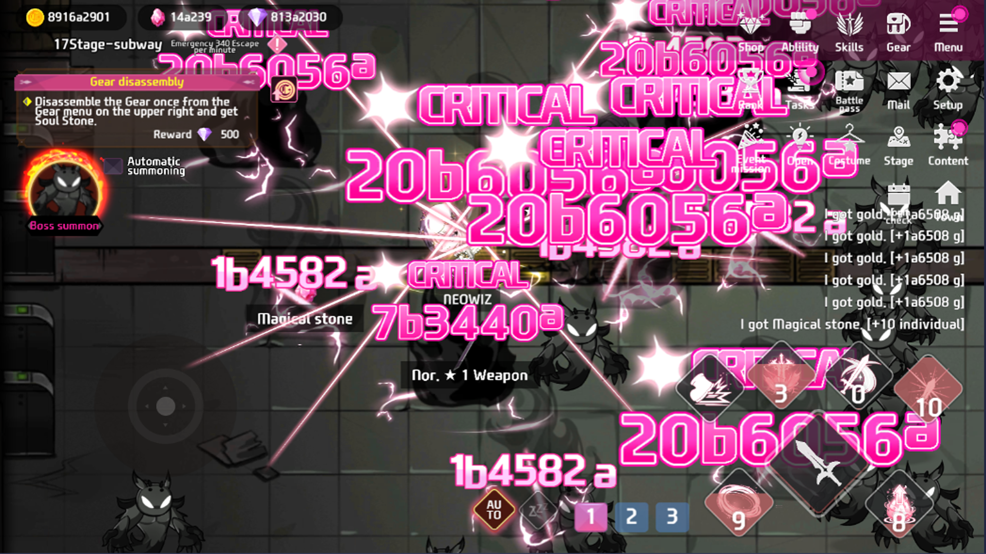 Screenshot of Guardian Goddess: Idle RPG