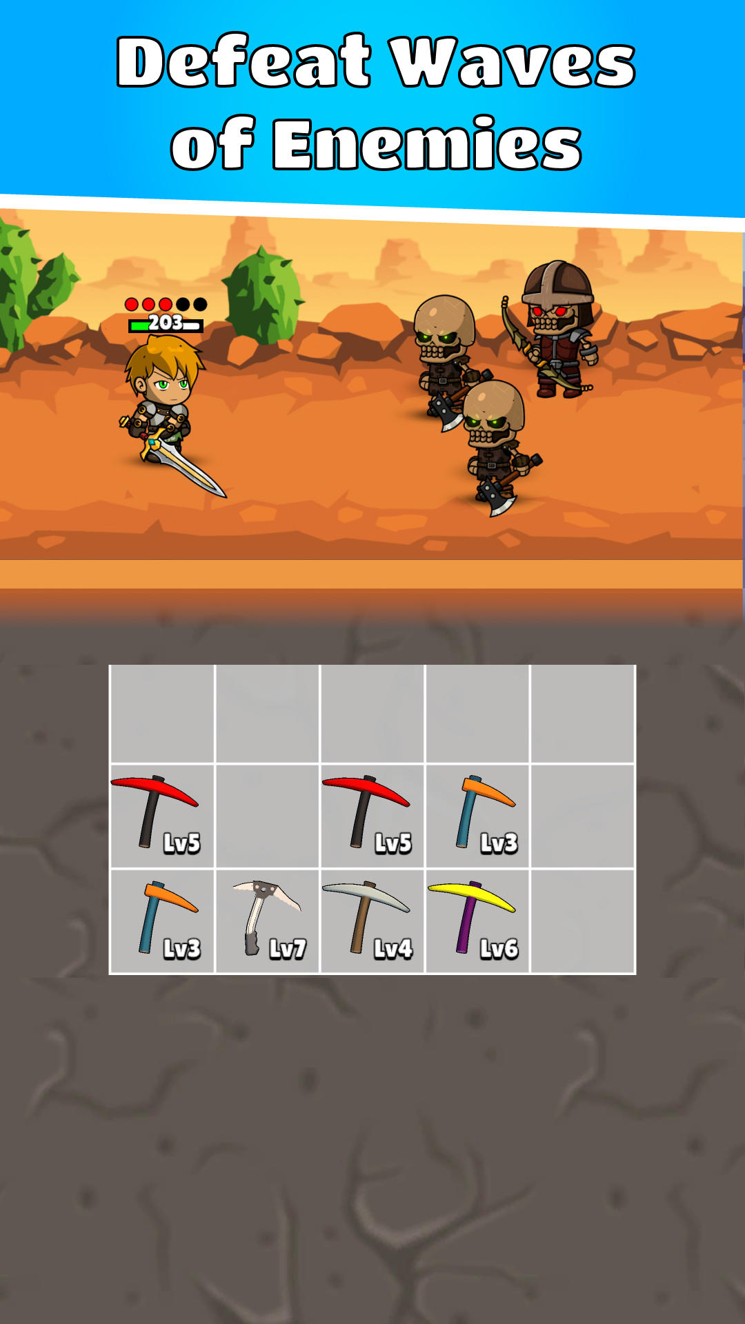Blacksmith Hero Game Screenshot