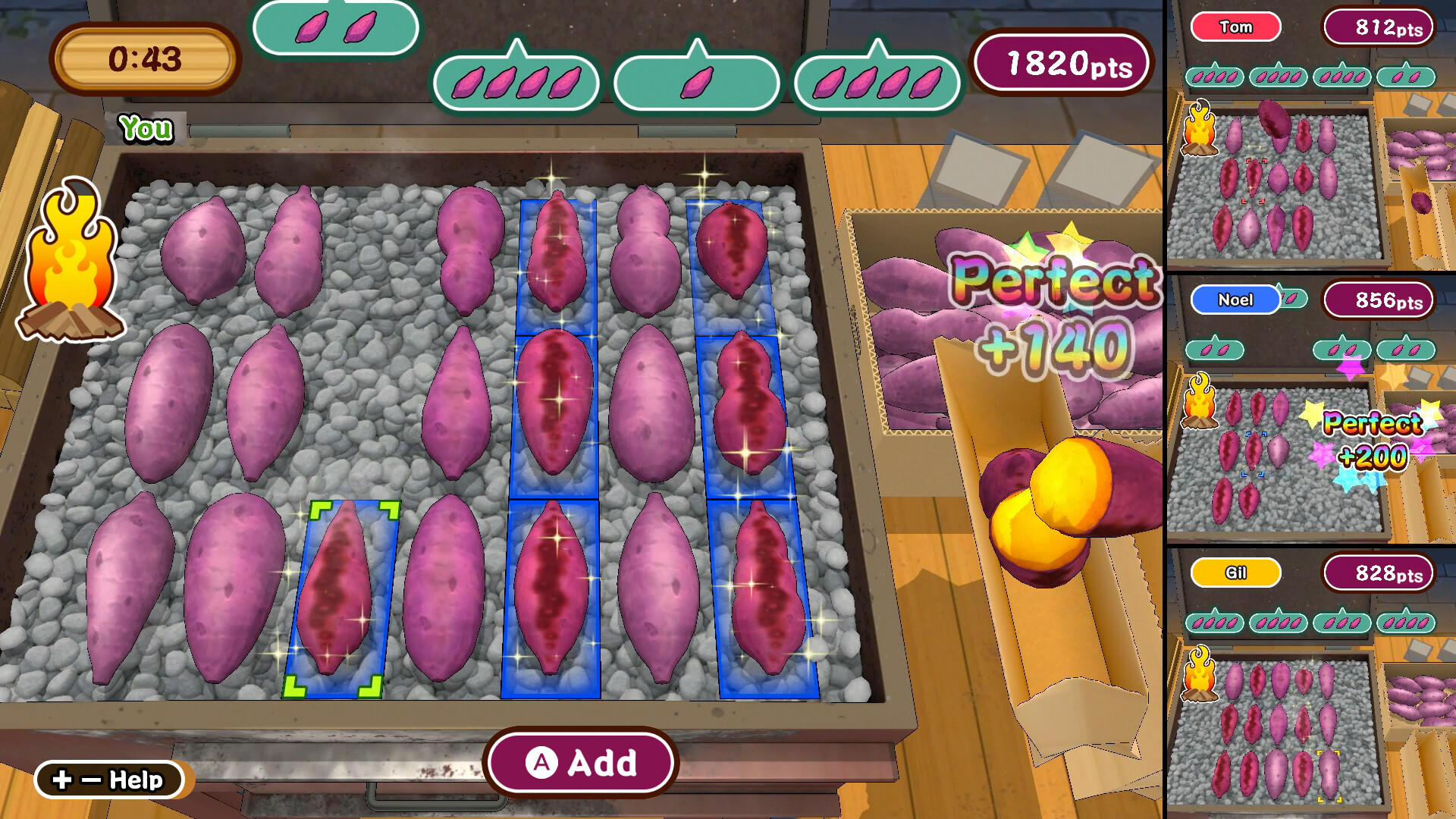 Make it! Yakiimo 遊戲截圖