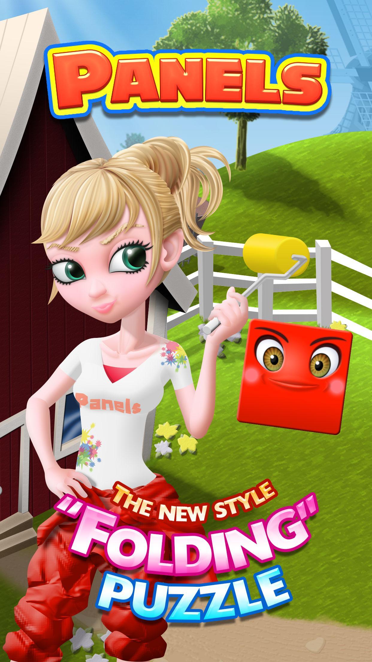 Panels - Folding Puzzle game Game Screenshot