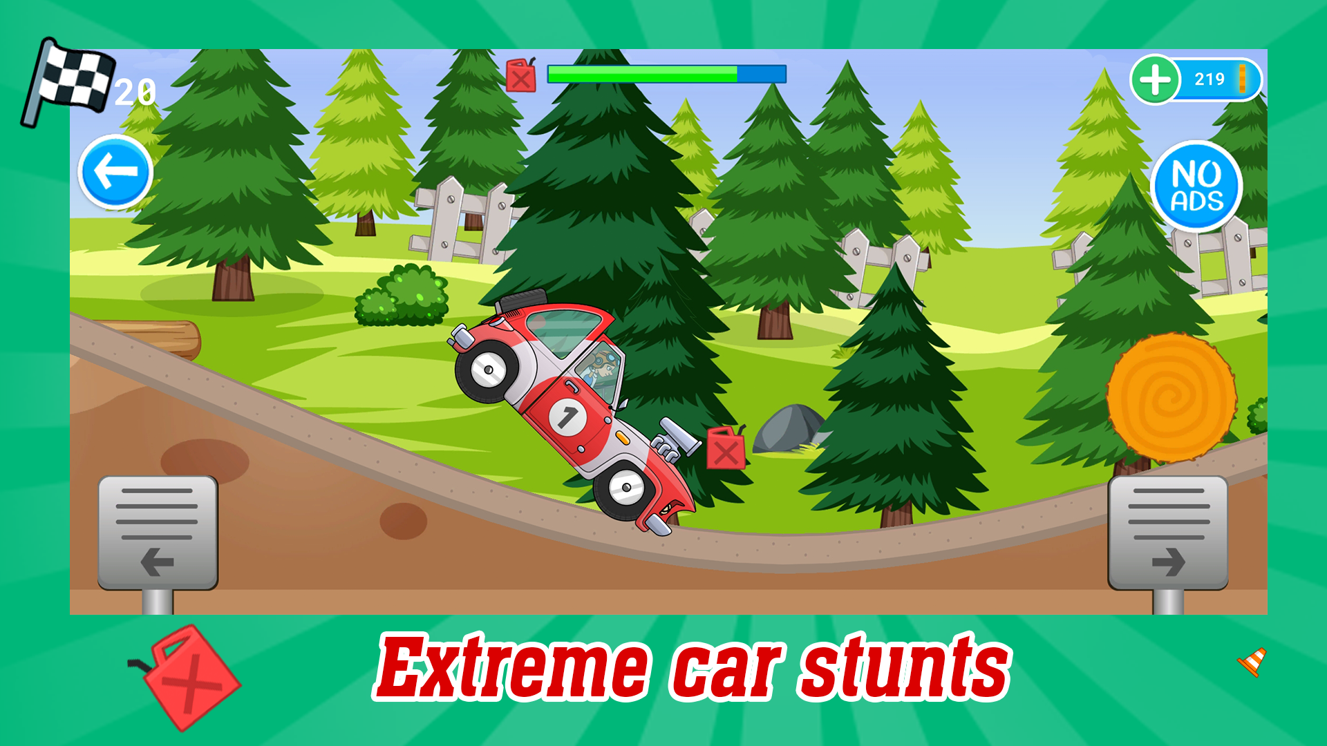 Hill race Game Screenshot