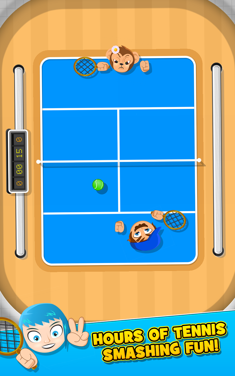 Bang Bang Tennis Game Game Screenshot