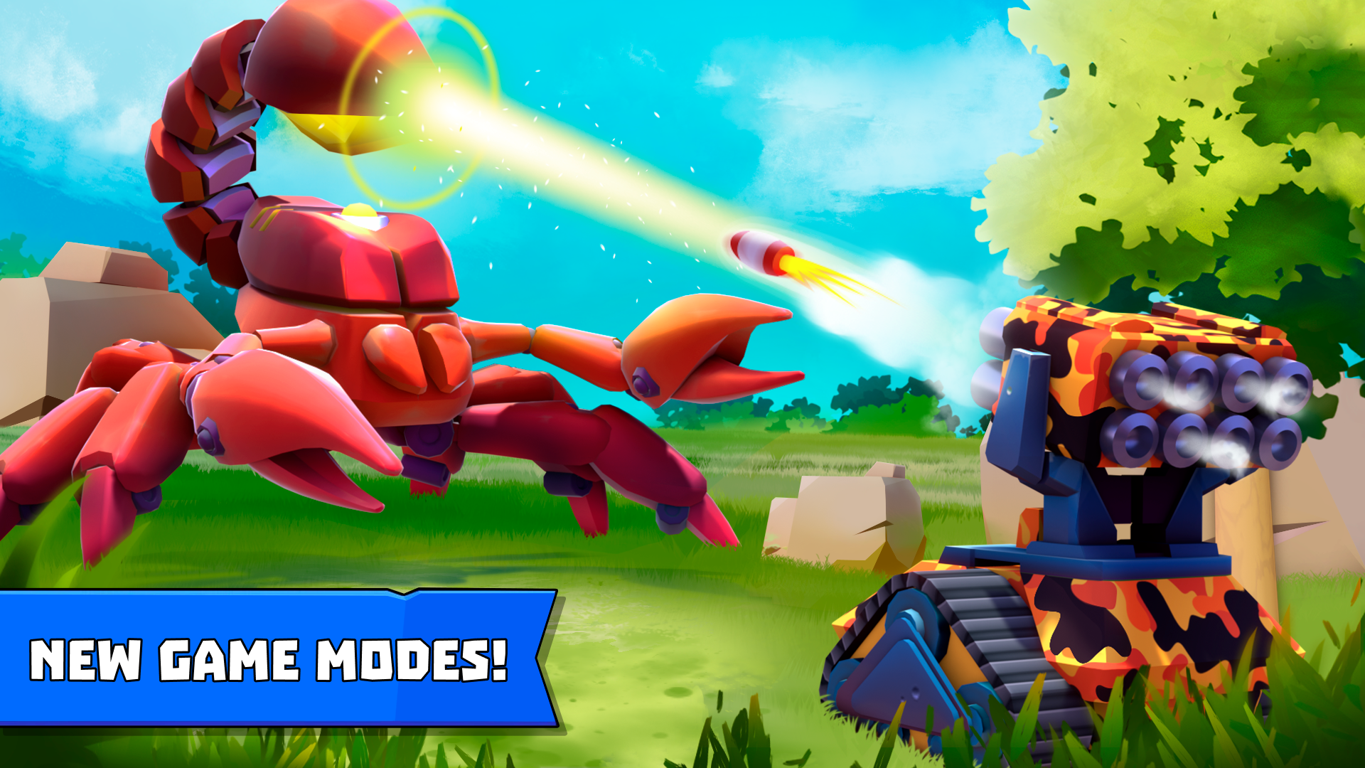 Tanks a Lot - 3v3 Battle Arena Game Screenshot