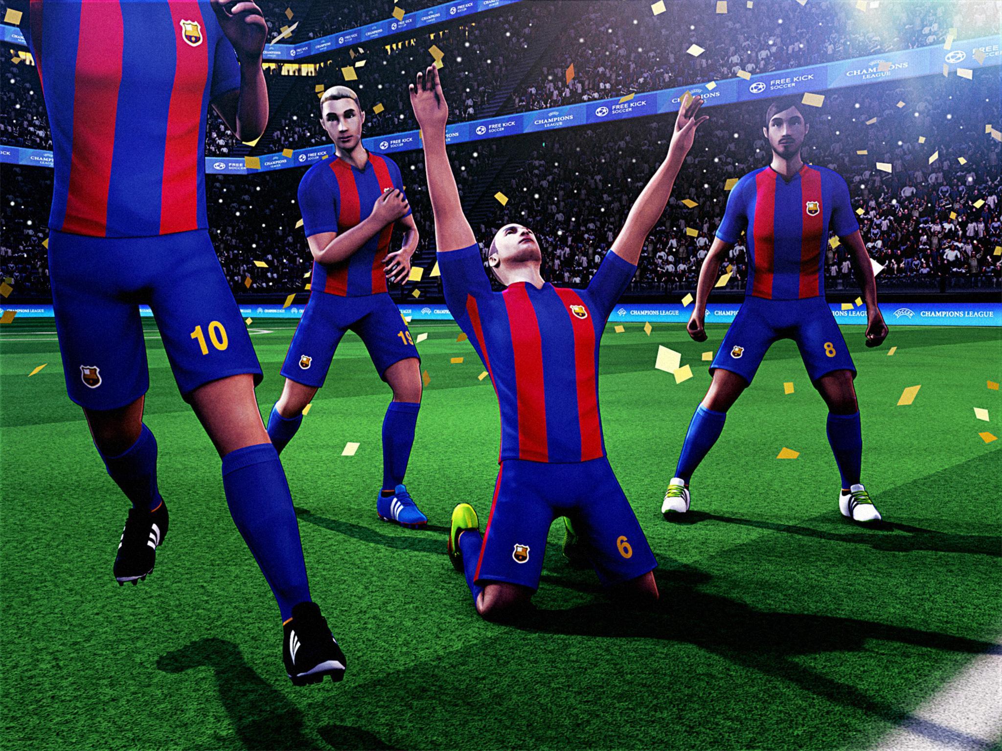 Champions FreeKick League 2018 ภาพหน้าจอเกม