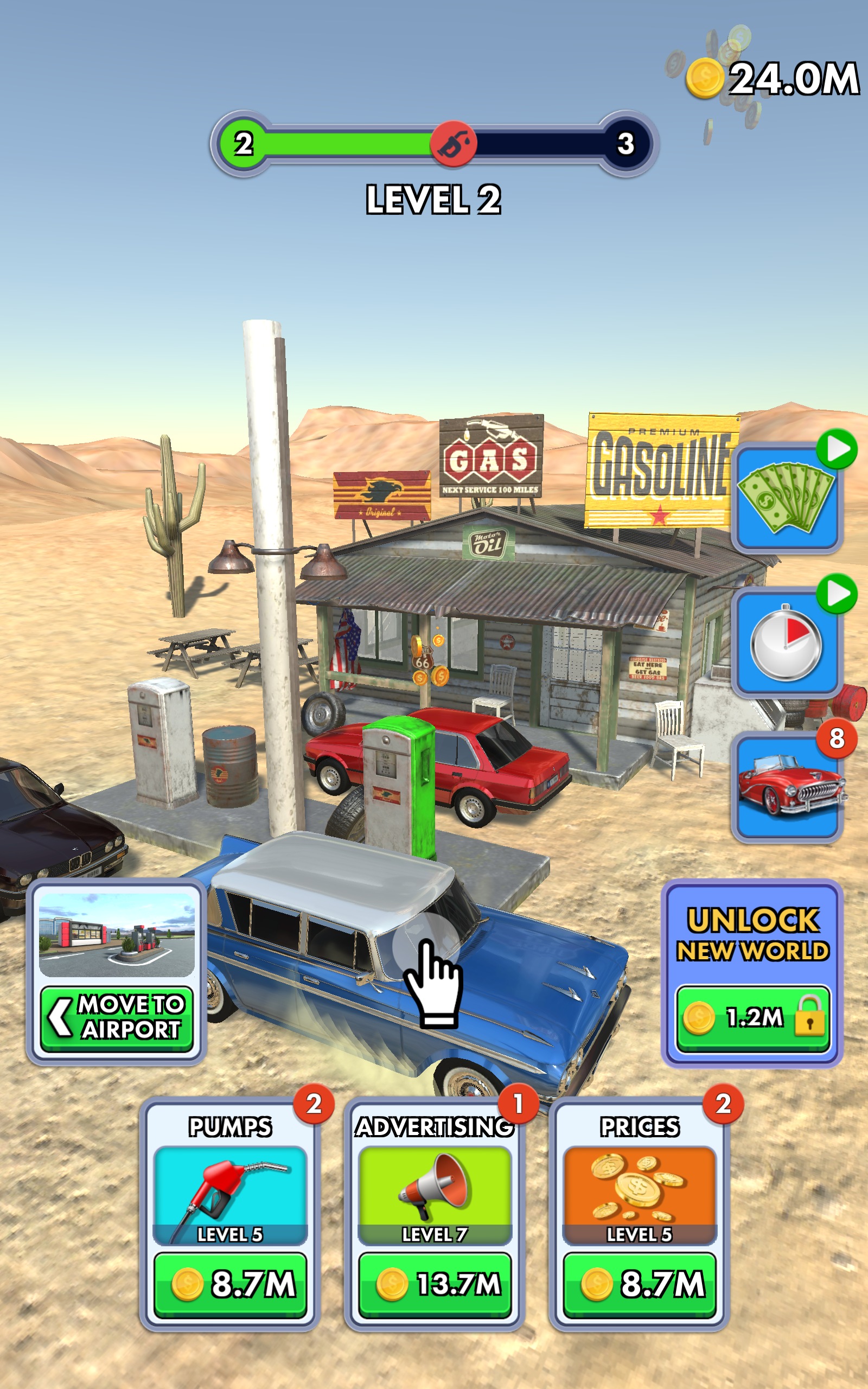 Gas Station Game Screenshot