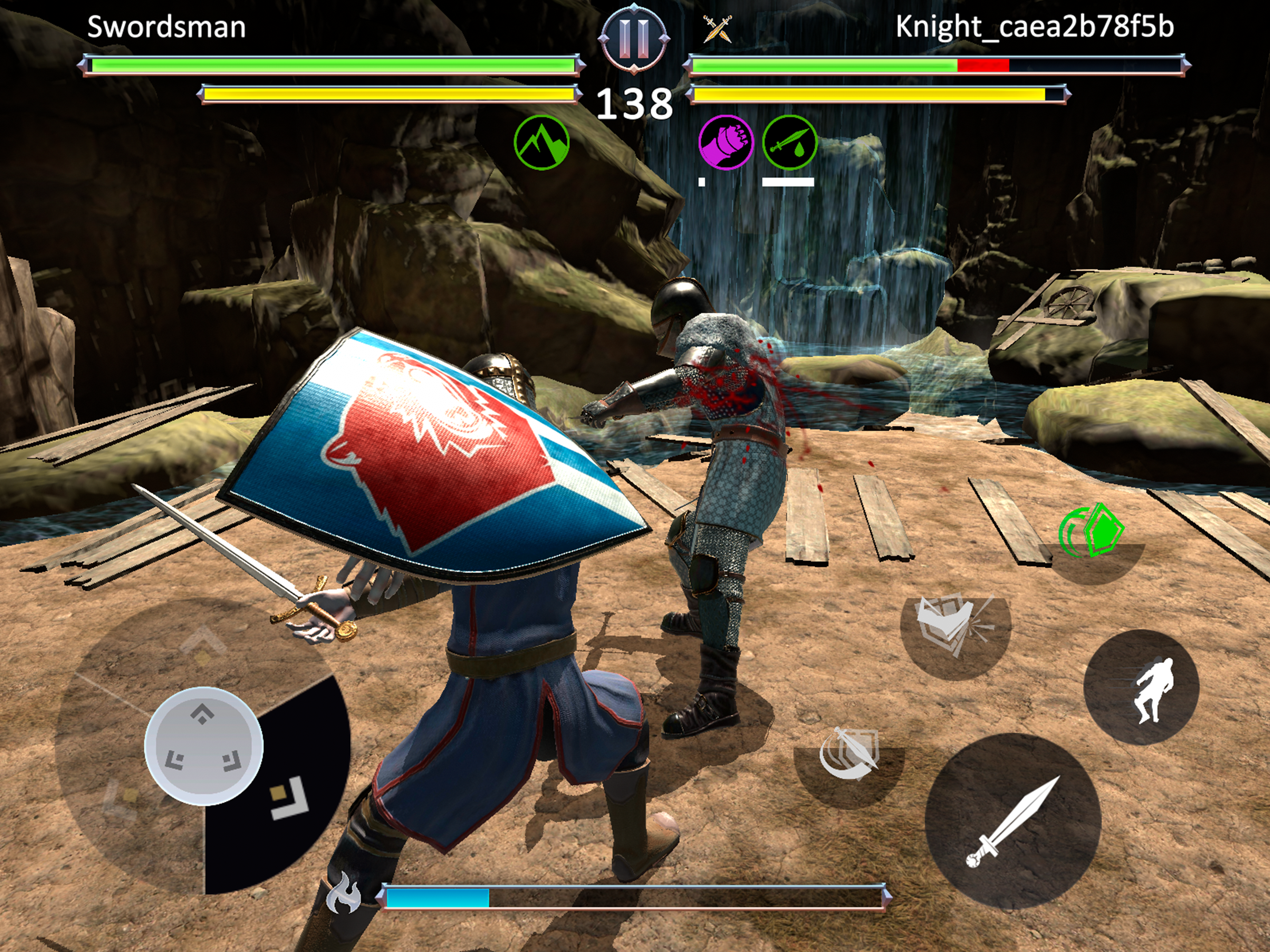 Knights Fight 2: New Blood Game Screenshot