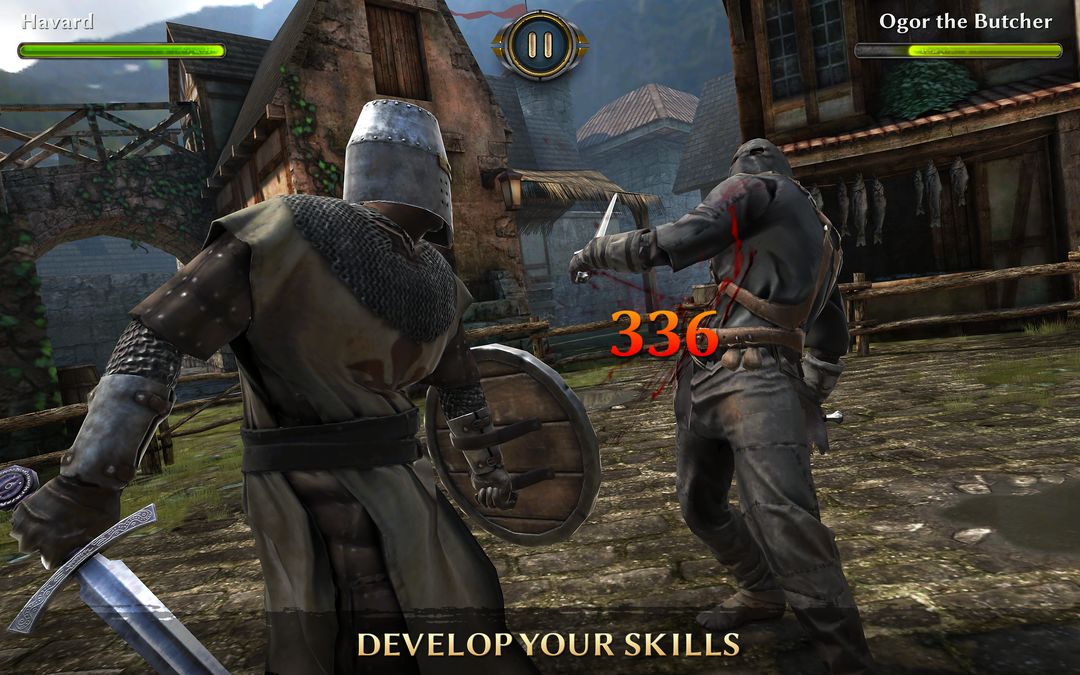 Dark Steel: Medieval Fighting ภาพหน้าจอเกม