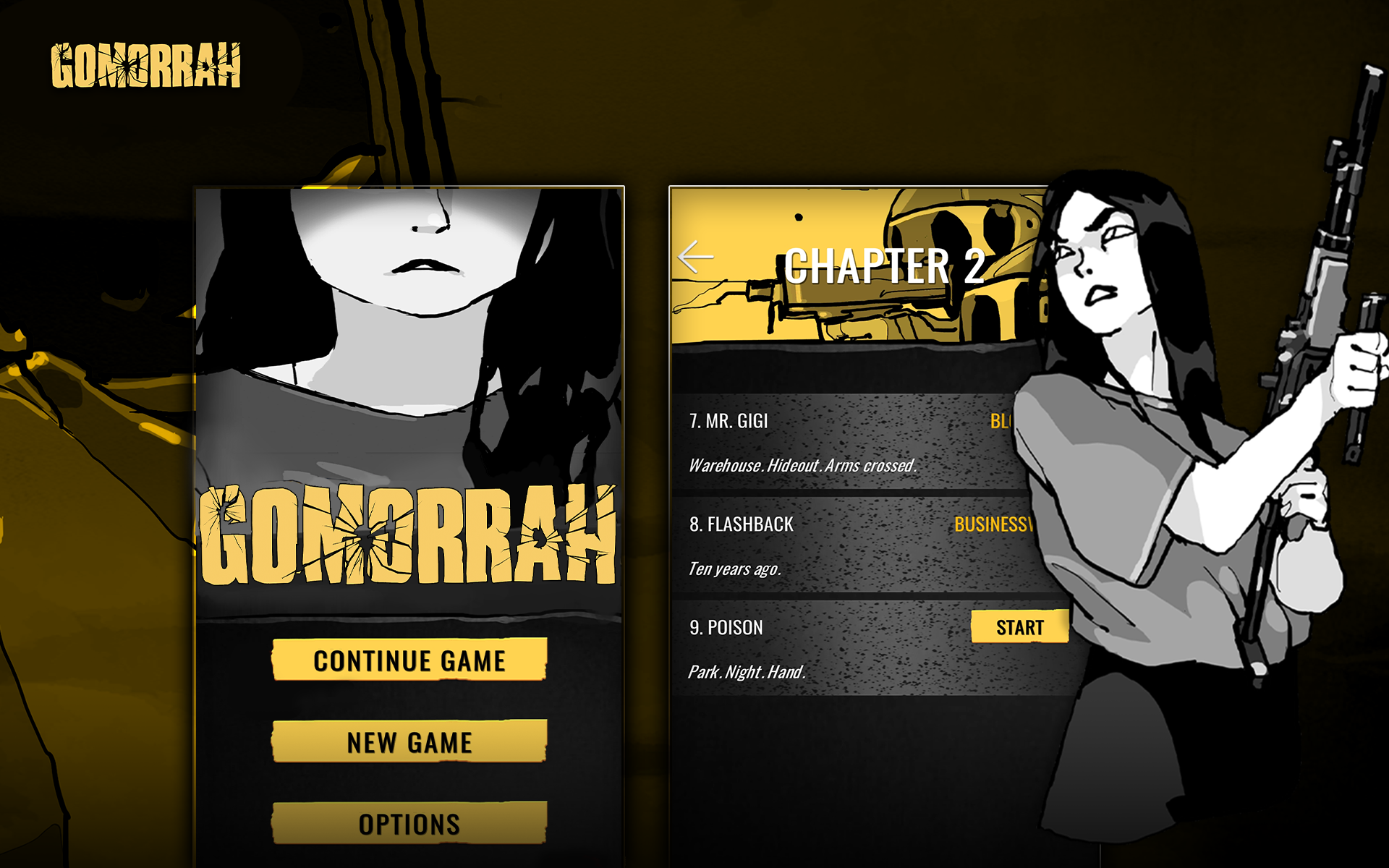 Gomorrah Game Screenshot
