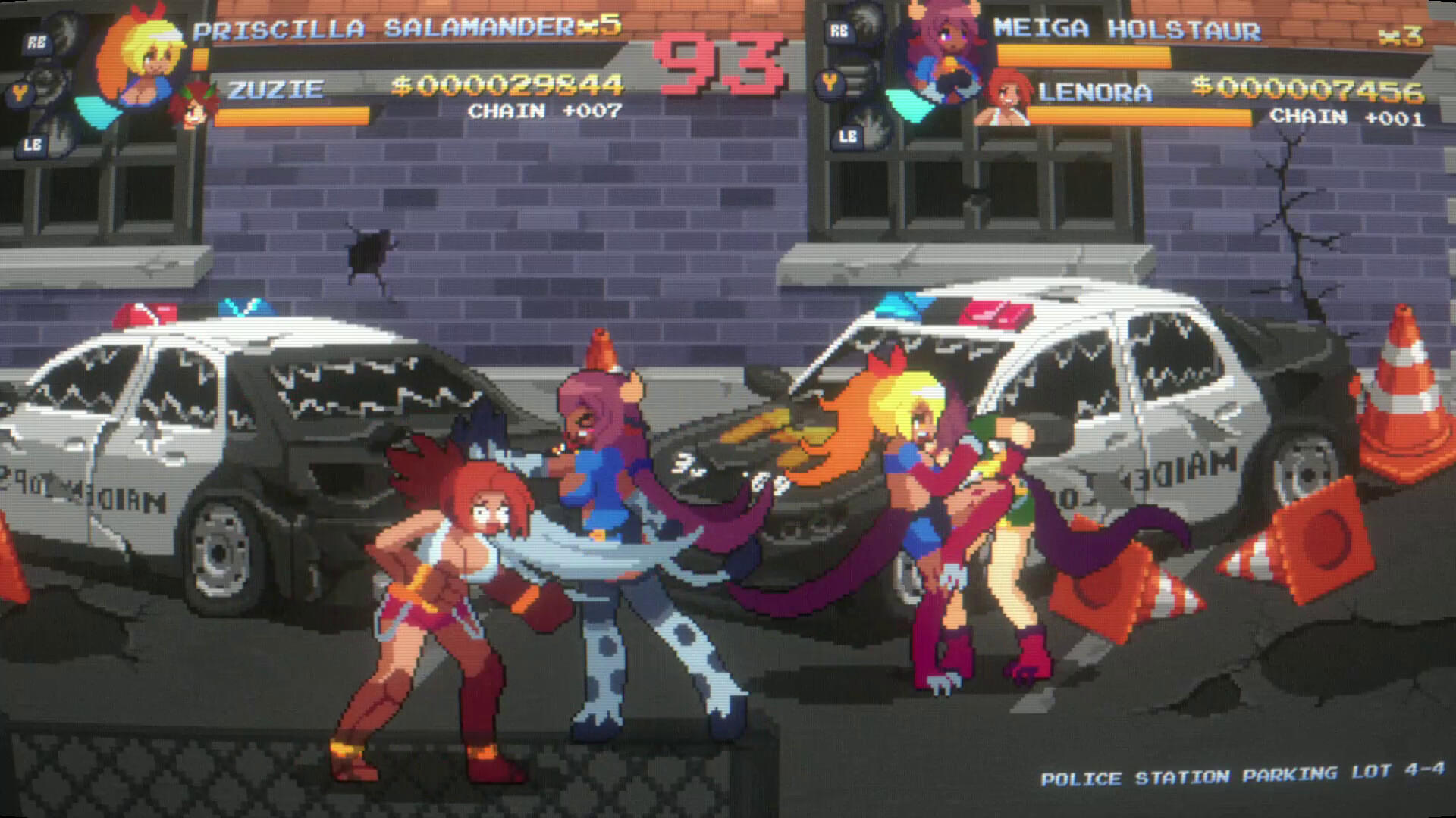 Maiden Cops Game Screenshot