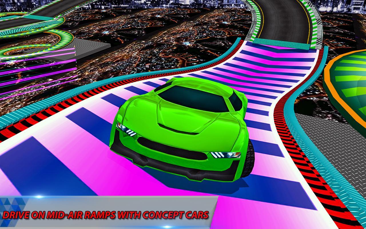 Extreme Concept Cars Stunts Driving Game Screenshot
