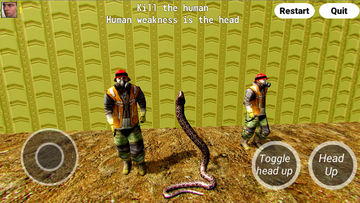 Snake Simulator at Backrooms Game Screenshot