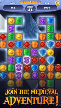Kingdom Smash Match 3 Game Screenshot