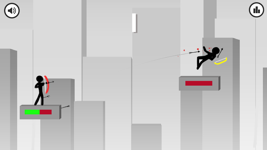 Screenshot 1 of Stickman Archer: Bow and Row 1.1