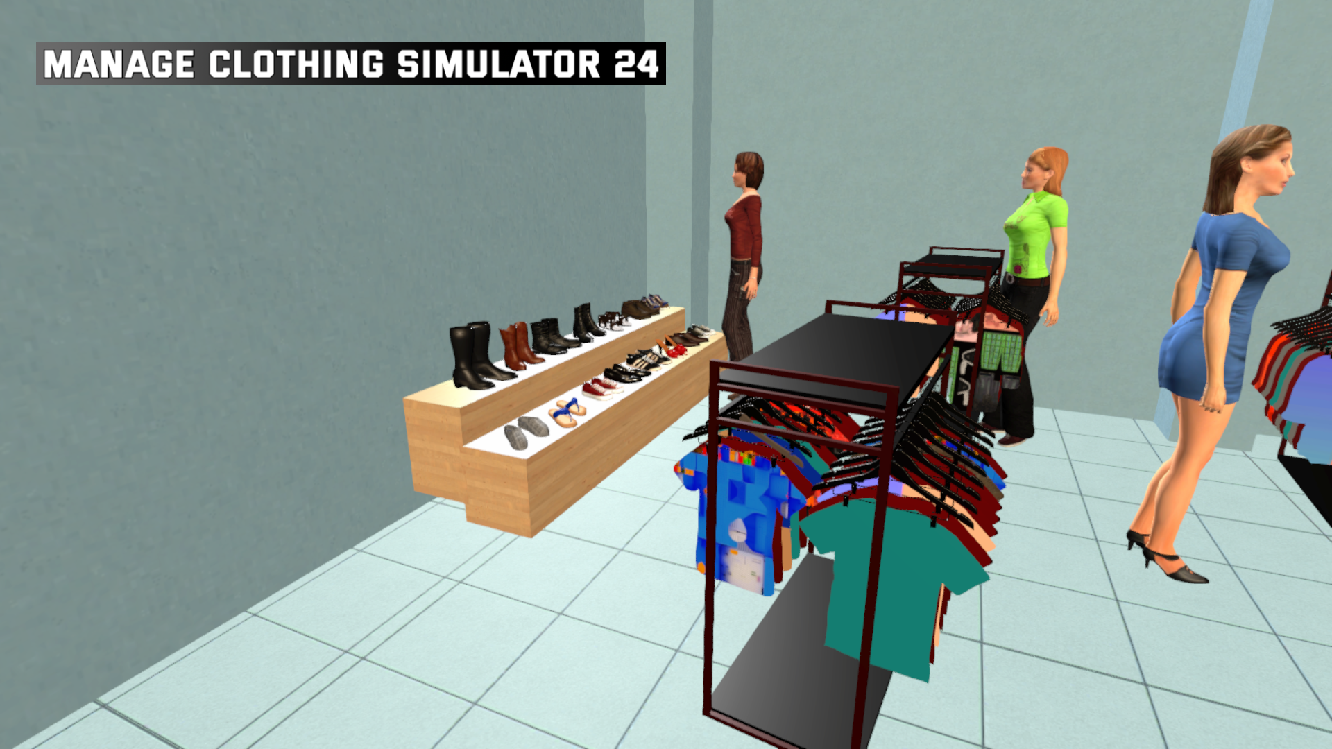 Manage Clothing Simulator 24 Game Screenshot