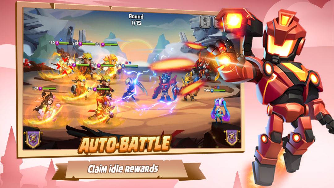 AFK Heroes: Idle Clash War screenshot game