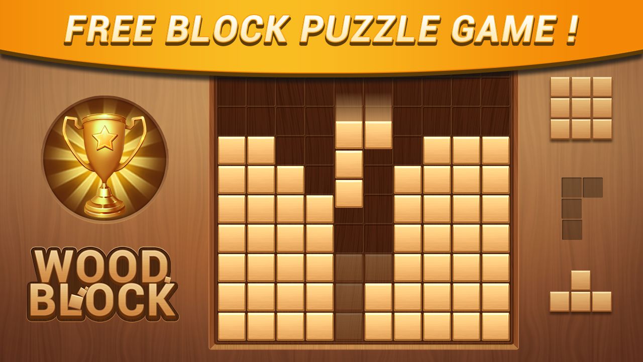 Screenshot of Wood Block - Classic Block Puzzle Game