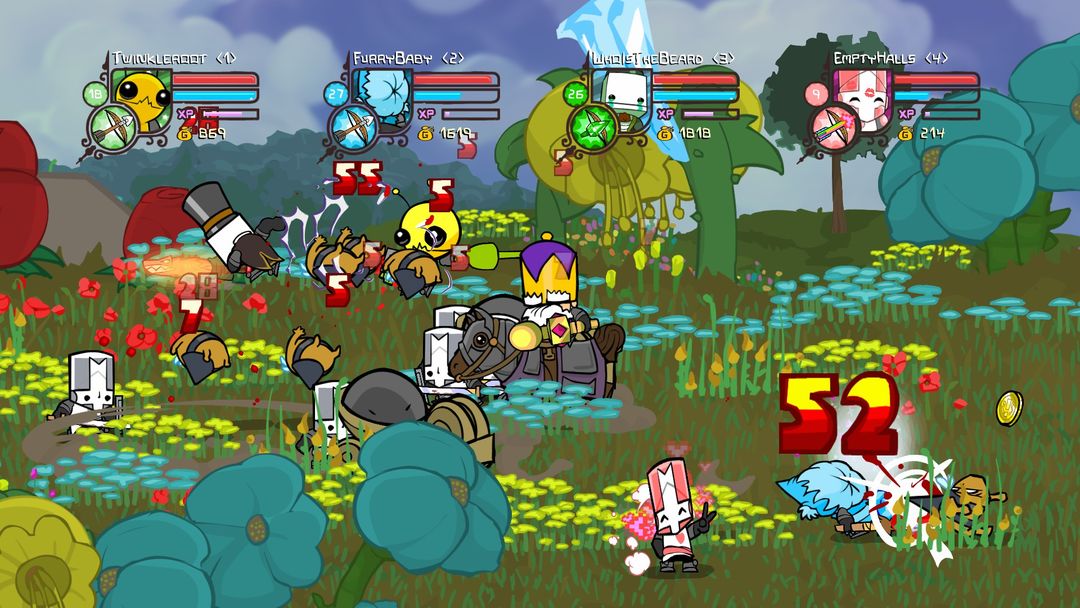 Castle Crashers® 게임 스크린 샷